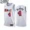 Nike Miami Heat Victor Oladipo 4 Trikot City Edition 22/23 Swingman Weiß Für Kinder