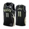 Jordan Milwaukee Bucks Brook Lopez 11 Trikot Statement Edition Swingman Schwarz Für Herren