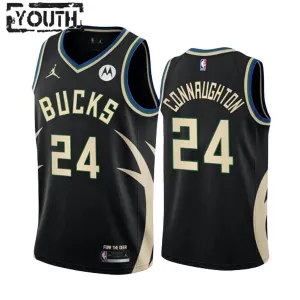Jordan Milwaukee Bucks Pat Connaughton 24 Trikot Statement Edition Swingman Schwarz Für Kinder Jordan Milwaukee Bucks Pat Connaughton 24 Trikot Statement Edition Swingman Schwarz Für Kinder