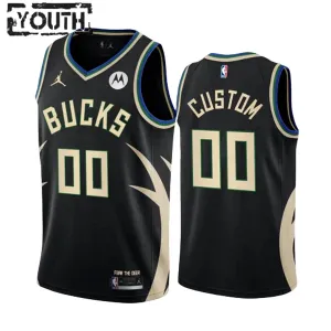 Jordan Milwaukee Bucks Trikot Personalisiert Statement Edition Swingman Schwarz Für Kinder Jordan Milwaukee Bucks Trikot Personalisiert Statement Edition Swingman Schwarz Für Kinder