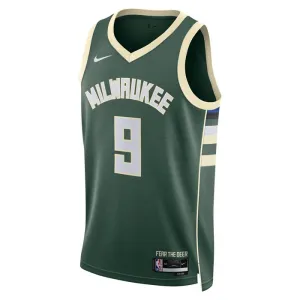 Nike Milwaukee Bucks Bobby Portis JR 9 Trikot Icon Edition Swingman Grün Für Herren