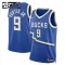 Nike Milwaukee Bucks Bobby Portis JR Trikot City Edition 24/25 Swingman Blau Für Kinder