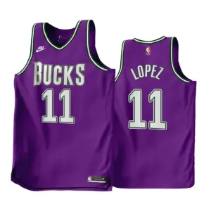Nike Milwaukee Bucks Brook Lopez 11 Trikot Classic Edition 22/23 Swingman Für Herren