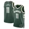 Nike Milwaukee Bucks Brook Lopez 11 Trikot Icon Edition Swingman Grün Für Herren