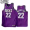 Nike Milwaukee Bucks Khris Middleton 22 purple Trikot Classic Edition 22/23 Swingman Für Kinder