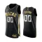 Nike Milwaukee Bucks Limited Golden Edition Trikot Personalisiert Swingman Schwarz Für Herren