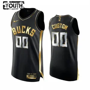Nike Milwaukee Bucks Limited Golden Edition Trikot Personalisiert Swingman Schwarz Für Kinder Nike Milwaukee Bucks Limited Golden Edition Trikot Personalisiert Swingman Schwarz Für Kinder