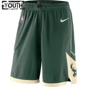 Nike Milwaukee Bucks Shorts Icon Edition Swingman Für Kinder