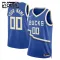 Nike Milwaukee Bucks Trikot Personalisiert City Edition 24/25 Swingman Blau Für Kinder
