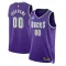 Nike Milwaukee Bucks Trikot Personalisiert Classic Edition 22/23 Swingman Lila Für Herren