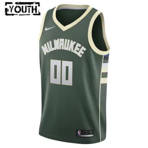Nike Milwaukee Bucks Trikot Personalisiert Icon Edition Swingman Grün Für Kinder