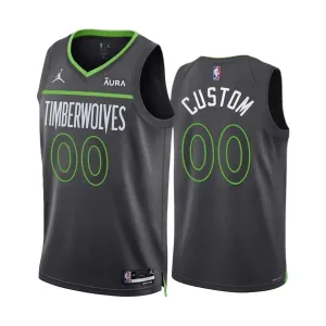 Jordan Minnesota Timberwolves Trikot Personalisiert Statement Edition Swingman Für Herren