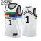Nike Minnesota Timberwolves Anthony Edwards 1 Trikot City Edition 22/23 Swingman Weiß Für Kinder