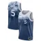 Nike Minnesota Timberwolves Anthony Edwards 5 Trikot City Edition 23/24 Swingman Blau Für Herren
