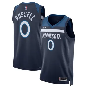 Nike Minnesota Timberwolves D Angelo Russell Trikot Icon Edition Swingman Navy Für Herren