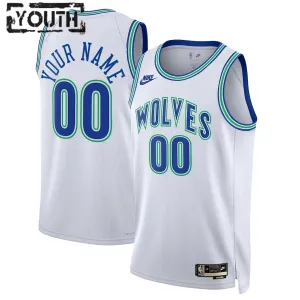 Nike Minnesota Timberwolves Edition Trikot Personalisiert Hardwood Classics 23/24 Swingman Für Kinder