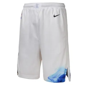 Nike Minnesota Timberwolves Shorts City Edition 24/25 Swingman Für Herren