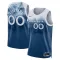Nike Minnesota Timberwolves Trikot Personalisiert City Edition 23/24 Swingman Blau Für Herren