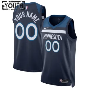 Nike Minnesota Timberwolves Trikot Personalisiert Icon Edition Swingman Für Kinder