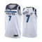 Nike Minnesota Timberwolves Wendell Moore JR 7 Trikot Association Edition Swingman Weiß Für Herren