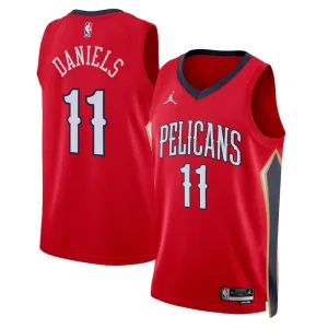 Jordan New Orleans Pelicans Dyson Daniels 11 Trikot Statement Edition Swingman Rot Für Herren