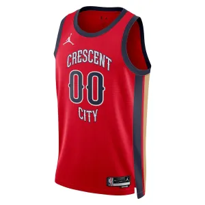 Jordan New Orleans Pelicans Trikot Personalisiert Statement Edition 23/24 Swingman Rot Für Herren