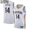 Nike New Orleans Pelicans Brandon Ingram 14 Trikot Association Edition Swingman Weiß Für Kinder