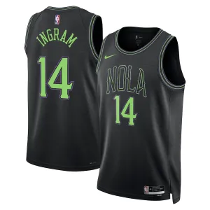 Nike New Orleans Pelicans Brandon Ingram Trikot City Edition 23/24 Swingman Blau Für Herren
