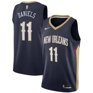 Nike New Orleans Pelicans Dyson Daniels 11 Trikot Icon Edition Swingman Navy Für Herren