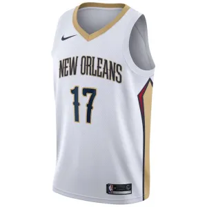 Nike New Orleans Pelicans jonas valanciunas 17 Trikot Association Edition Swingman Weiß Für Herren