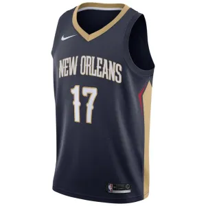Nike New Orleans Pelicans jonas valanciunas 17 Trikot Icon Edition Swingman Navy Für Herren