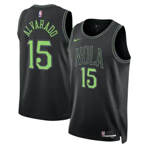 Nike New Orleans Pelicans Jose Alvarado Trikot City Edition 23/24 Swingman Blau Für Herren Nike New Orleans Pelicans Jose Alvarado Trikot City Edition 23/24 Swingman Blau Für Herren