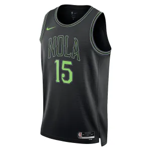 Nike New Orleans Pelicans Jose Alvarado Trikot City Edition 23/24 Swingman Blau Für Herren
