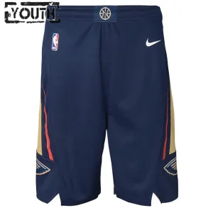 Nike New Orleans Pelicans Shorts Icon Edition Swingman Für Kinder