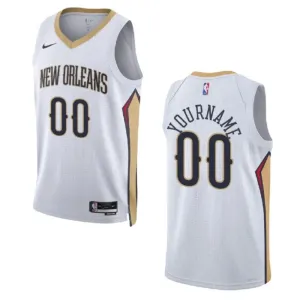 Nike New Orleans Pelicans Trikot Personalisiert Association Edition Swingman Weiß Für Herren Nike New Orleans Pelicans Trikot Personalisiert Association Edition Swingman Weiß Für Herren