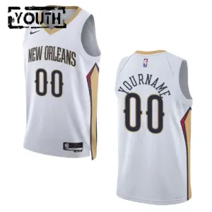 Nike New Orleans Pelicans Trikot Personalisiert Association Edition Swingman Weiß Für Kinder Nike New Orleans Pelicans Trikot Personalisiert Association Edition Swingman Weiß Für Kinder