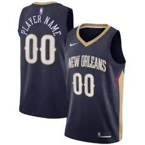Nike New Orleans Pelicans Trikot Personalisiert Icon Edition Swingman Navy Für Herren