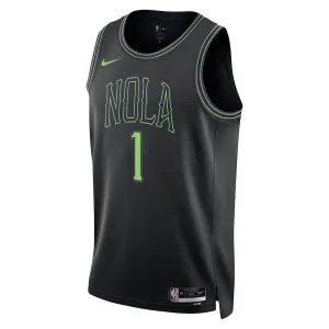 Nike New Orleans Pelicans Zion Williamson Trikot City Edition 23/24 Swingman Blau Für Herren