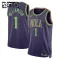 Nike New Orleans Pelicans Zion Williamson Trikot City Edition 24/25 Swingman Lila Für Kinder