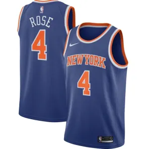 Nike New York Knicks Derrick Rose 4 Trikot Icon Edition Swingman Für Herren