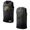 Nike New York Knicks Golden Edition Trikot Personalisiert Swingman Schwarz Für Herren