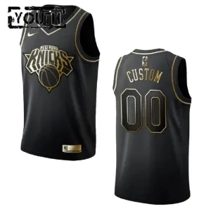 Nike New York Knicks Golden Edition Trikot Personalisiert Swingman Schwarz Für Kinder Nike New York Knicks Golden Edition Trikot Personalisiert Swingman Schwarz Für Kinder