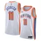 Nike New York Knicks Jalen Brunson Trikot City Edition 24/25 Swingman Weiß Für Herren