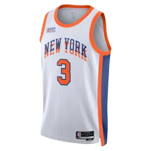 Nike New York Knicks Josh Hart Trikot City Edition 24/25 Swingman Weiß Für Herren