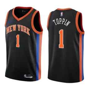 Nike New York Knicks Obi Toppin 1 Trikot City Edition 22/23 Swingman Für Herren