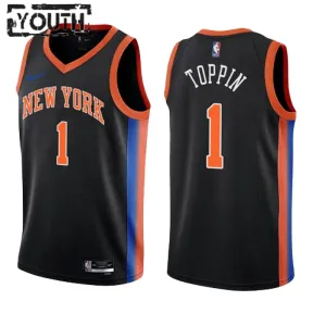 Nike New York Knicks Obi Toppin 1 Trikot City Edition 22/23 Swingman Für Kinder