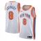 Nike New York Knicks Og Anunoby Trikot City Edition 24/25 Swingman Weiß Für Herren