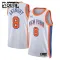 Nike New York Knicks Og Anunoby Trikot City Edition 24/25 Swingman Weiß Für Kinder