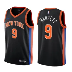 Nike New York Knicks RJ Barrett 9 Trikot City Edition 22/23 Swingman Für Herren