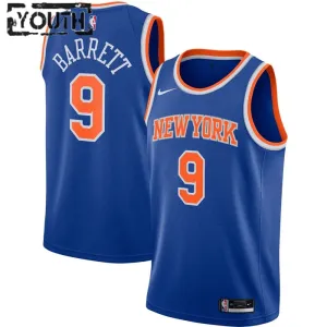 Nike New York Knicks RJ Barrett 9 Trikot Icon Edition Swingman Für Kinder